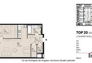 ERSTBEZUG: Hofseitige, moderne 2-Zimmerwohnung mit Balkon!