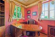 Englischer Landhausstil trifft Wiener Noblesse! 5-Zimmer Einfamilienhaus mit 2 Terrassen, großem Garten, Sauna, Fitnessraum + Doppelgarage!
