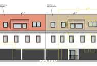 Baugenehmigtes Wohnprojekt für 6 Wohnungen mit Terrassen, Garagen