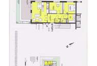 Garten-/Familienwohnung am Mühlwasser - 3 Zimmer - Tiefgaragenstellplatz - Einbauküche - 64 m2 Außenfläche