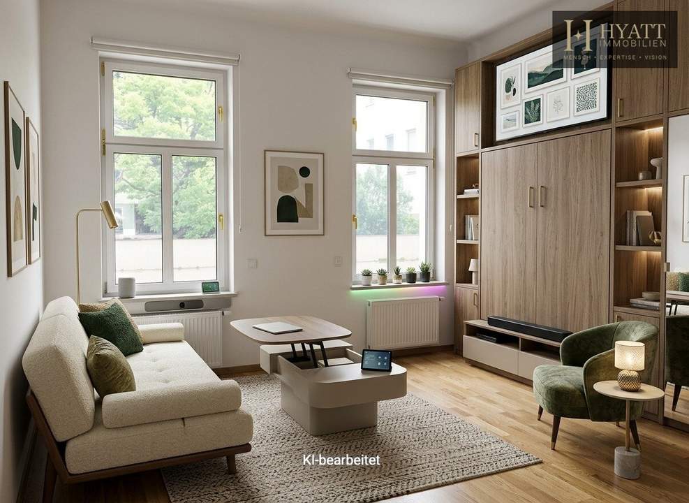 Exklusives Altbau-Anlage-Juwel am Naschmarkt: Ruhige Hoflage trifft urbane Perfektion