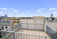 ERSTBEZUG mit DACHTERRASSE | Traumhafter Fernblick | DG-Maisonette Nähe Alte Donau | Teils hofseitig | Fernwärme | TG-Stellplatz optional | Ideal für Anleger oder Eigennutzer | Nachhaltiges Projekt