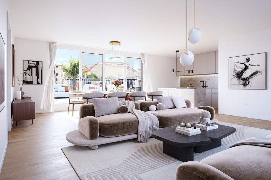 Neubauprojekt im 9. Bezirk | Zuhause &amp; Wertanlage, Wohnung-kauf, 531.100,€, 1090 Wien 9., Alsergrund