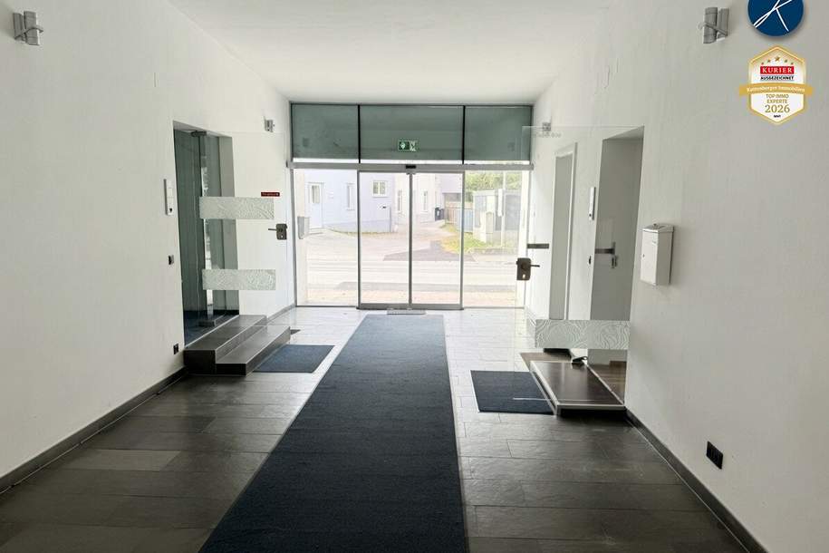 Bezugsfertiges Bürohaus unbefristet zu vermieten!, Gewerbeobjekt-legalform.mietkauf, 6.550,€, 2840 Neunkirchen