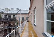 ERSTBEZUG nach Sanierung: 3-Zimmerwohnung mit 16 m² Balkon Nähe Naschmarkt