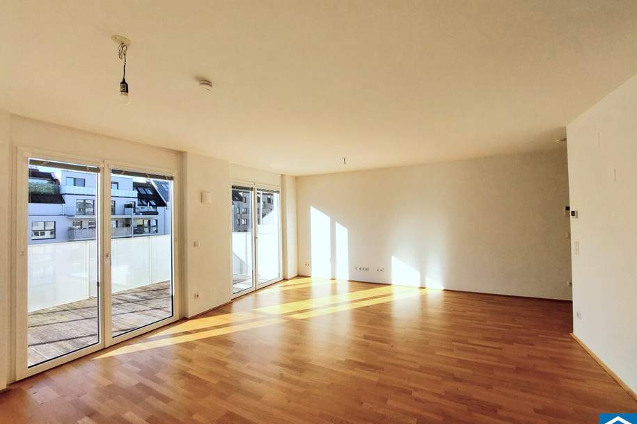 Lichtdurchflutete 2 Zimmerwohnung mit mehr als 35m² Freifläche bei U3-Kendlerstraße, Wohnung-miete, 1.199,00,€, 1160 Wien 16., Ottakring