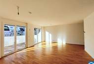 Lichtdurchflutete 2 Zimmerwohnung mit mehr als 35m² Freifläche bei U3-Kendlerstraße