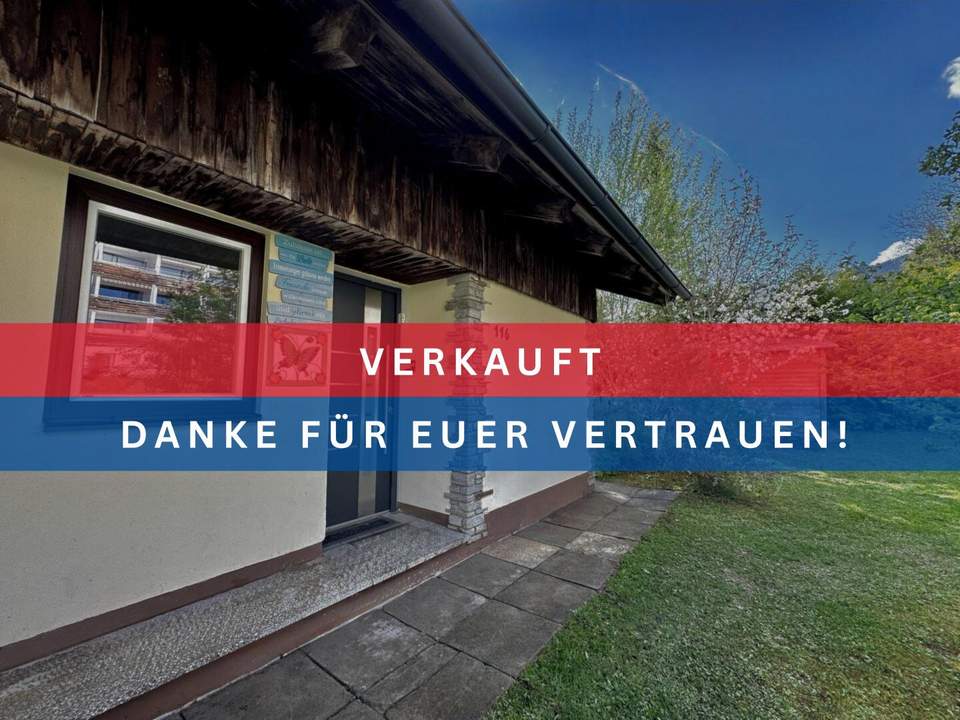 VERKAUFT! Renovierte Bungalowhälfte mit privatem Garten in der Sonnenalm