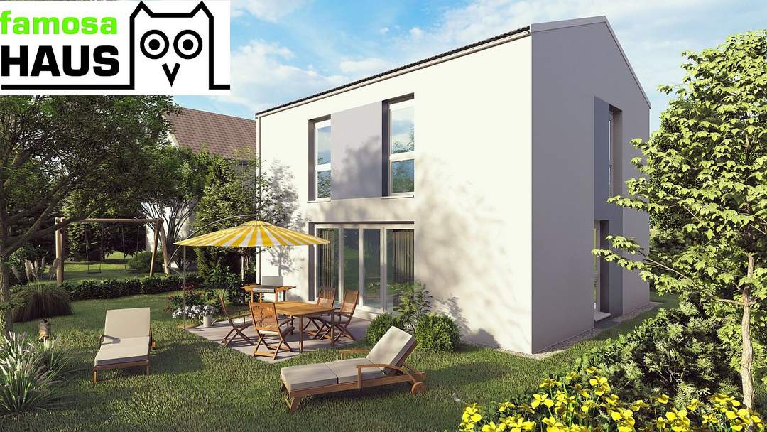 Provisionsfrei: Niedrigenergie-Einzelhaus, 162m² Nutzfläche inkl. Keller mit Eigengrund