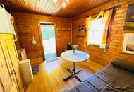 Idyllisches Feriengrundstück mit Holzhaus in Grünruhelage nahe Gleisdorf