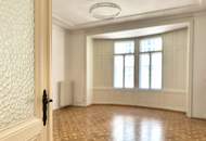 Nähe Stadtpark: Großzügige 137 m² Altbauwohnung mit kleinem Balkon