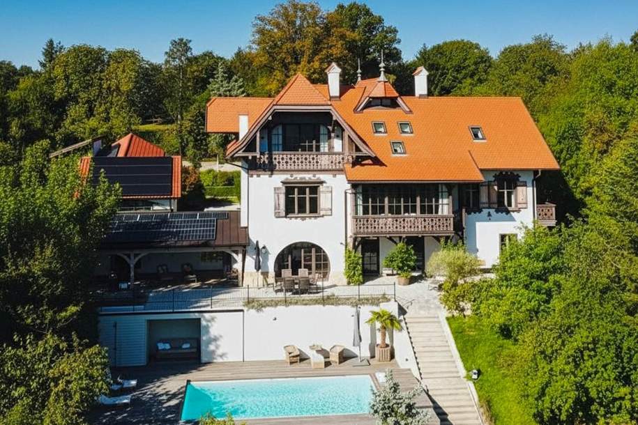 Wienerwaldvilla Leonhard: meisterhaft kernsaniert und mit hochwertigster Ausstattung veredelt, Haus-kauf, 3.960.000,€, 3013 Sankt Pölten(Land)