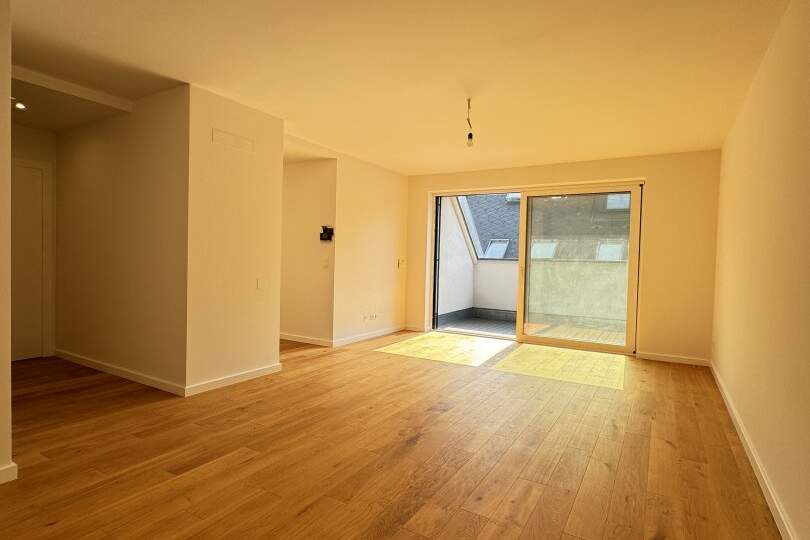 Erstbezug im Dachgeschoss: Moderne 3-Zimmer-Wohnung mit Loggia in Ruhelage des 15. Bezirks, Wohnung-kauf, 498.000,€, 1150 Wien 15., Rudolfsheim-Fünfhaus