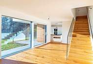 Hochwertige, lichtdurchflutete Doppelhaushälfte mit grandiosem Ausblick und Südwest-Garten