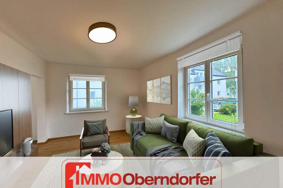 Renovierte Zwei-Zimmer-Wohnung mit zwei Parkplätze | RIEDERSBACH, Wohnung-kauf, 129.000,€, 5120 Braunau am Inn