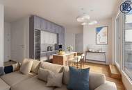 Neubauwohnung im Grünen – moderne 2-Zimmer-Wohnung mit Terrasse im Herzen von Aspern