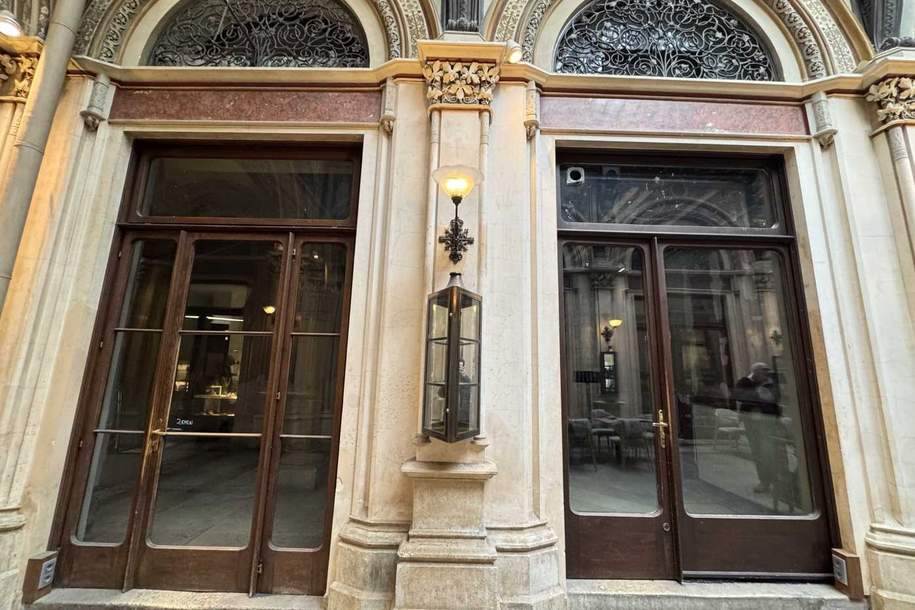 PALAIS FERSTEL "Gourmet Meile"- Ideal für Kulinariker!, Gewerbeobjekt-miete, 80,00,€, 1010 Wien 1., Innere Stadt