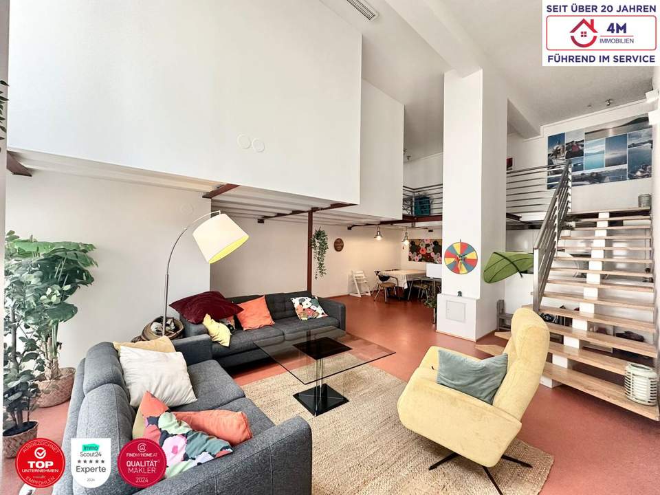 Stilvolle 4-Zimmer Maisonette Wohnung beim Palais Liechtenstein