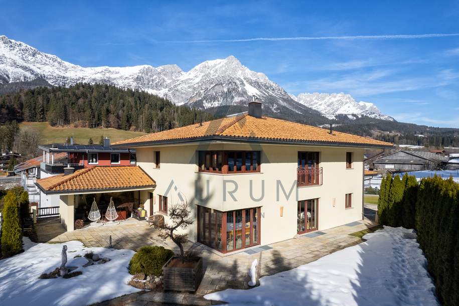 Ski-in/Ski-out am Wilden Kaiser: Moderne Villa mit Wellnessoase, Haus-kauf, 2.990.000,€, 6351 Kufstein