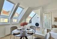 Neubau DG-Terrassenwohnung in Ruhelage | PKW-Stellplatz | 3 Min. zum Kutschkermarkt und zur U6 | 2 Min. zum Aumannplatz