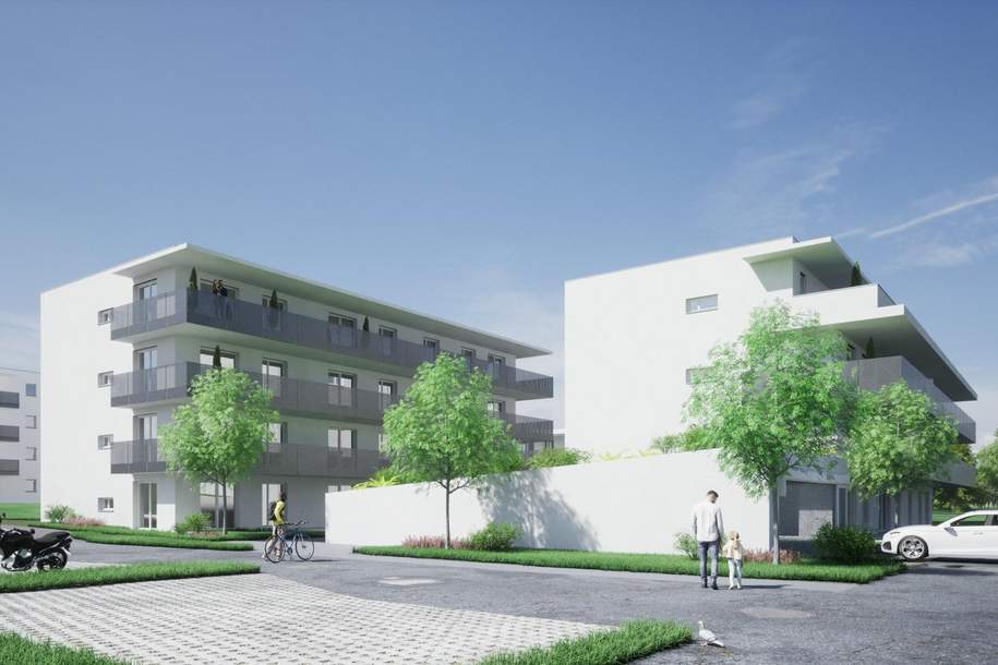 Urbanes Leben mit ländlichem Charme - Eigentum im Zentrum von Walding, Wohnung-kauf, 407.765,€, 4111 Urfahr-Umgebung