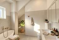 Über den Dächern des Stuwerviertels: elegante 3-Zimmer-Dachgeschosswohnung mit privater Dachterrasse nahe Prater
