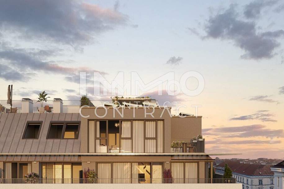 60m2 Dachterrasse: Penthouse Perle - U6 Burggasse, Wohnung-kauf, 202.400,€, 1160 Wien 16., Ottakring
