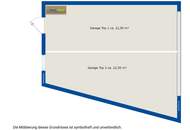 Doppelhaushälfte (Bild rechte Seite) mit Garten zu mieten