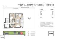 3 Zi.-Erstbezugswohnung mit Süd-Balkon in Grünruhelage – Villa Mauerbach2 – jetzt vormerken (Bezug ab 9/25)!