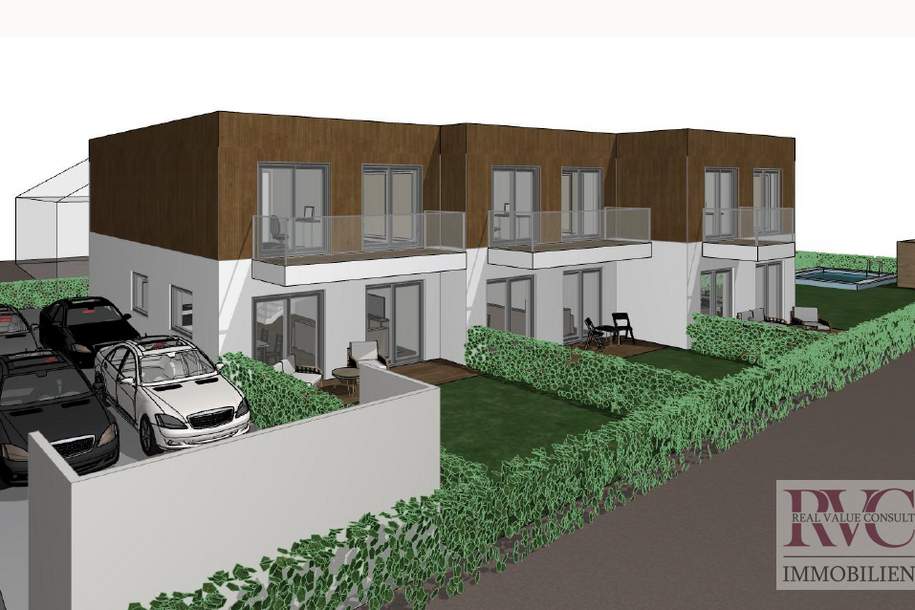 Exklusives Neubauprojekt in Tulln: Moderne Reihenhäuser mit höchstem Komfort!, Haus-kauf, 539.000,€, 3430 Tulln