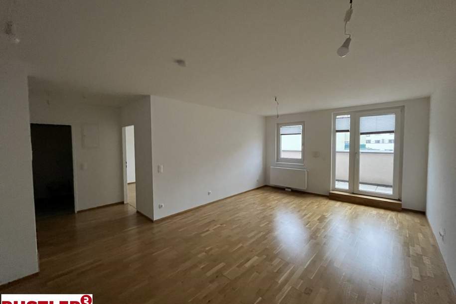 Moderne 2-Zimmer-Wohnung mit Terrasse, Wohnung-miete, 952,37,€, 1110 Wien 22., Donaustadt