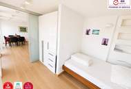 Lichtdurchflutete Wohnung mit eigener Garagenbox und traumhafter 24m2 Terrasse ins Grüne im 18. Bezirk!