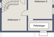 Kraftplatz über dem Tal