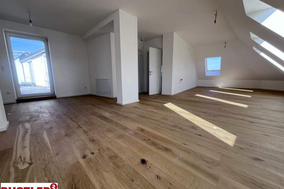 Dachterrassenmaisonette an der U1 | Erstbezug an der U1, Wohnung-kauf, 595.000,€, 1100 Wien 10., Favoriten