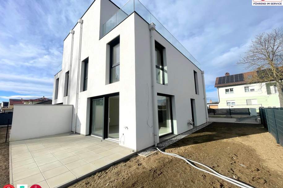 LETZTE DOPPELHAUSHÄLFTE / 153 m² / nur 8 Minuten nach Tulln, Haus-kauf, 539.000,€, 3430 Tulln