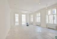 Erstbezug nach Sanierung – Repräsentatives Altbau-Büro nahe Rathaus mit Terrasse