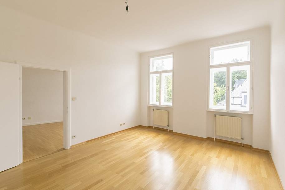 Greinergasse - 2 Zimmer Altbau mit separater Einbauküche, Wohnung-miete, 1.224,88,€, 1190 Wien 19., Döbling