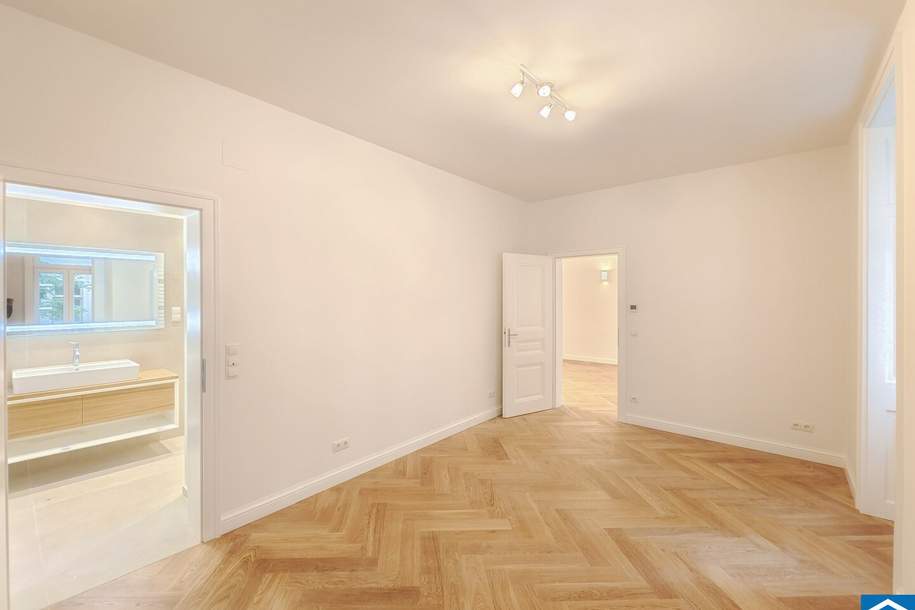 Saniert: Attraktive 2 Zimmer-Altbauwohnung im Stuwerviertel, Wohnung-kauf, 449.000,€, 1020 Wien 2., Leopoldstadt