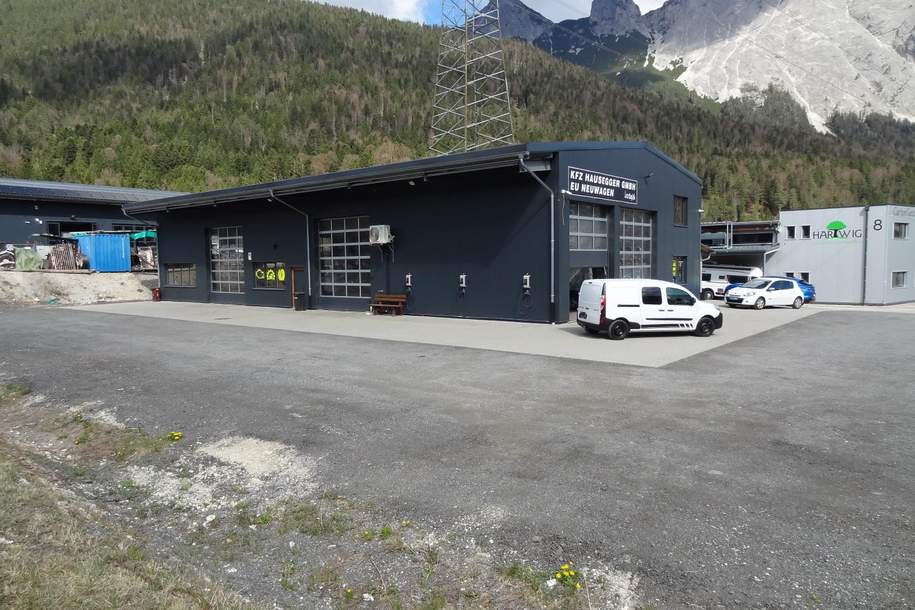 Neuwertige Gewerbeimmobilie mit sehr guter Verkehrsanbindung im Gewerbegebiet von Leutasch zu kaufen, Gewerbeobjekt-kauf, 6105 Innsbruck-Land