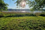 Seegrundstück mit Steg, Boje & Weinfass-Schlafplatz – direkt am Obertrumer See!