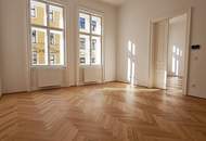 RUBENSGASSE, gepflegte 69 m2 Altbau, 2 Zimmer, Extraküche, Duschbad, Parketten, 1. Stock, WG-geeignet