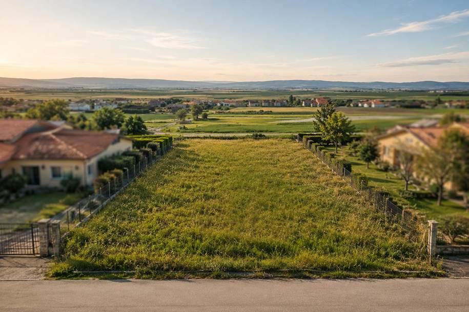 "Baugrundstück nahe Eisenstadt für Ihr neues Zuhause", Grund und Boden-kauf, 149.000,€, 7061 Eisenstadt-Umgebung