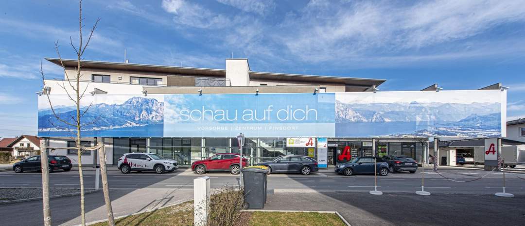 Tiefgaragenplatz ab sofort im Vorsorgezentrum Pinsdorf in zentraler Lage zu mieten