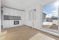 Herrliche 2 Zimmer Maisonette mit traumhafter Terrasse und Einbauküche