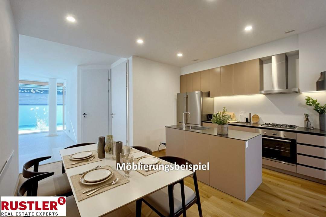 4 Zimmerwohnung mit hochwertiger Holzausstattung, durchdachter Technik uvm.