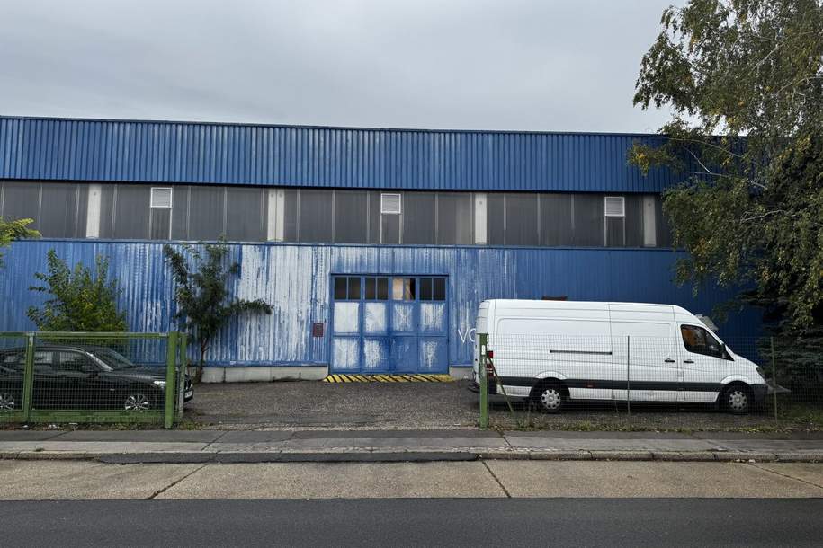 Moderne Halle mit 7 m Höhe und LKW-Zufahrt – ca. 4.445 m² im 21. Bezirk. Flexibel Nutzbar, Gewerbeobjekt-miete, 35.560,00,€, 1210 Wien 21., Floridsdorf