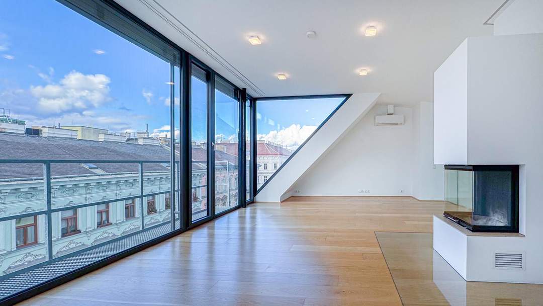 Traumhafte Penthouse-Wohnung mit Blick über Wien | 4 Zimmer | Terrasse