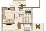 "Jahrhundertwende Stilhaus mit Wald"