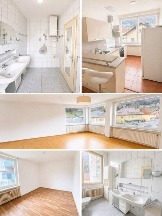 Nachmieter gesucht – Großzügige 4-Zimmer-Wohnung mit 100 m² im Zentrum von Radenthein