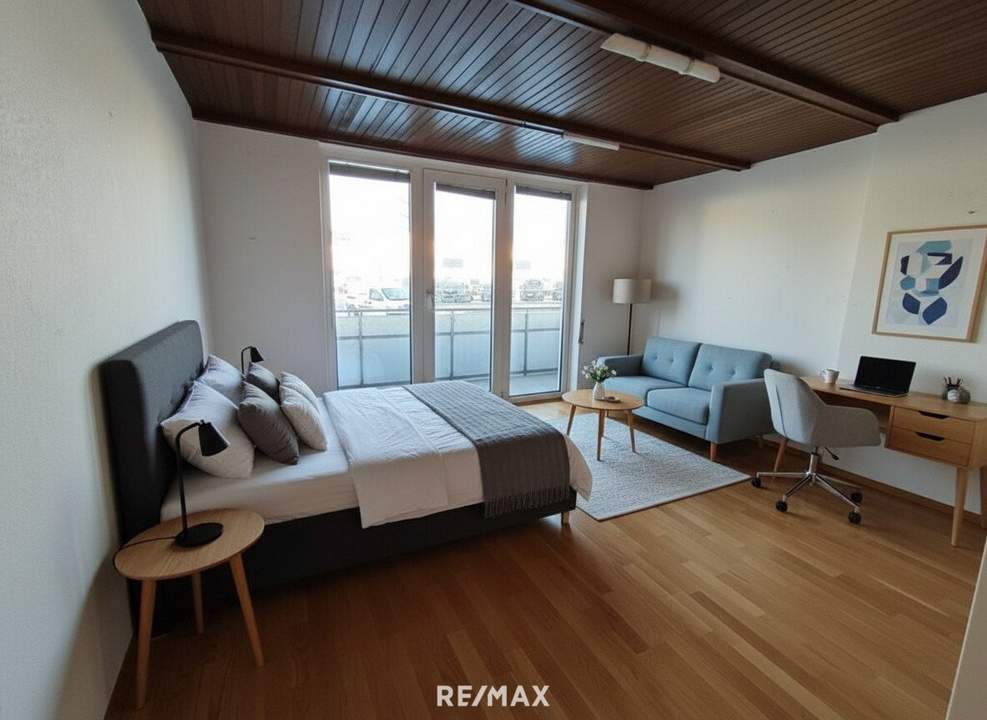 Sanierungsprojekt | Einzimmer-Studentenhit mit Loggia beim FH-Technikum